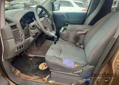 2005 Nissan Titan Xe из США, поврежденный, VIN 1N6BA07A15N537892